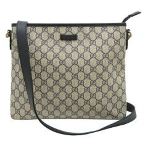 Gucci Bag GG Beige Supreme Leather Shoulder - Picture 2 of 9